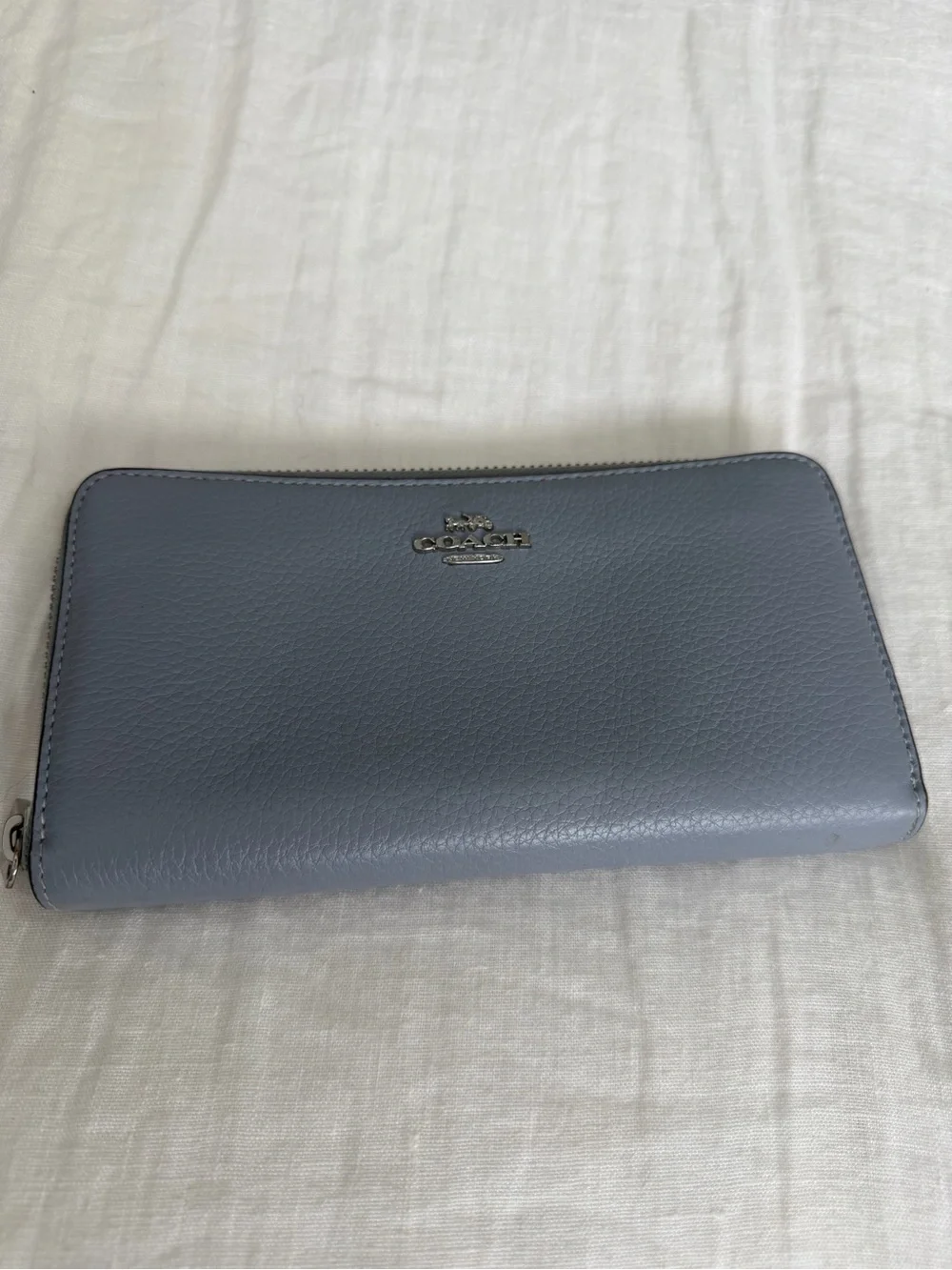 Coach pebble leather